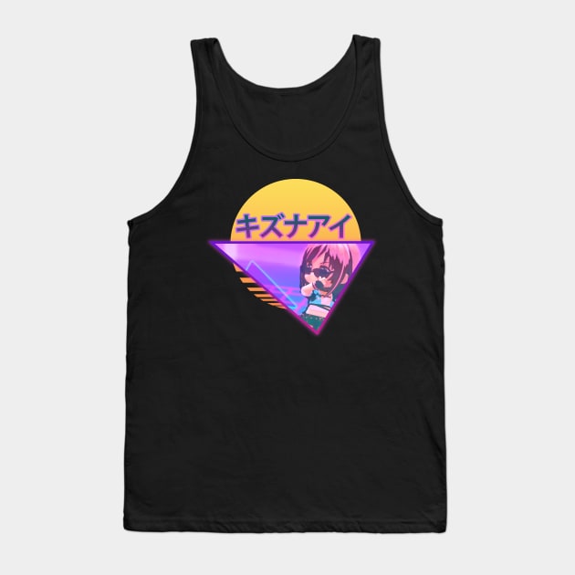 Synthwave Domo Tank Top by RenegadePandaZ